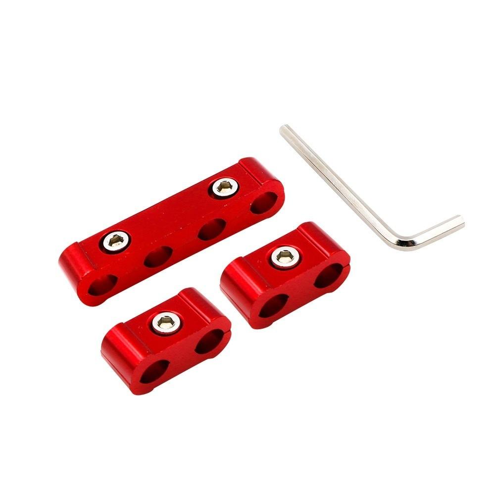 3pcs Cable Management Spark Plug Wire Dividers Three Dividers Wire Separator  Car Modification