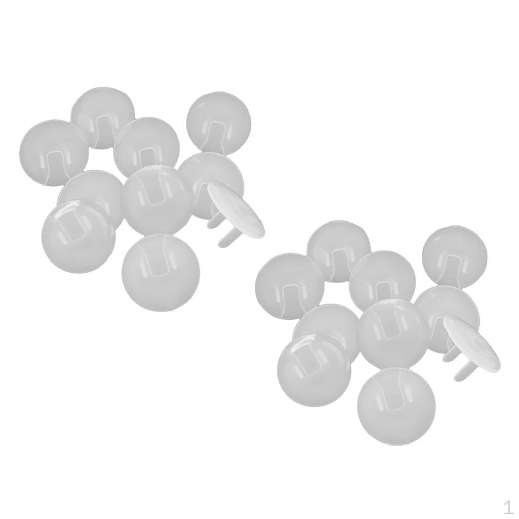 

20-piece Socket Outlets Protective Covers For Child-proof Electric Shocks