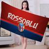 Bologna Football Club 1909 Microfibra Stampata Asciugamano da Spiaggia Alpinismo Yoga Spiaggia Nuoto Corsa Assorbente Morbido Asciugamano