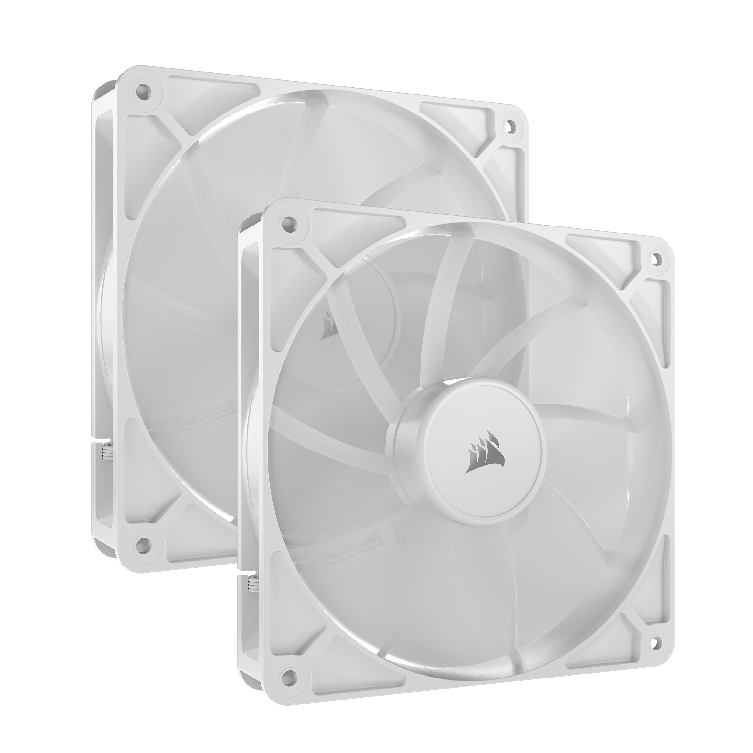 

CORSAIR RS140 PWM 140mm PC Case Fan Daisy Chainable Dual Pack White CO-9050195-WW білий