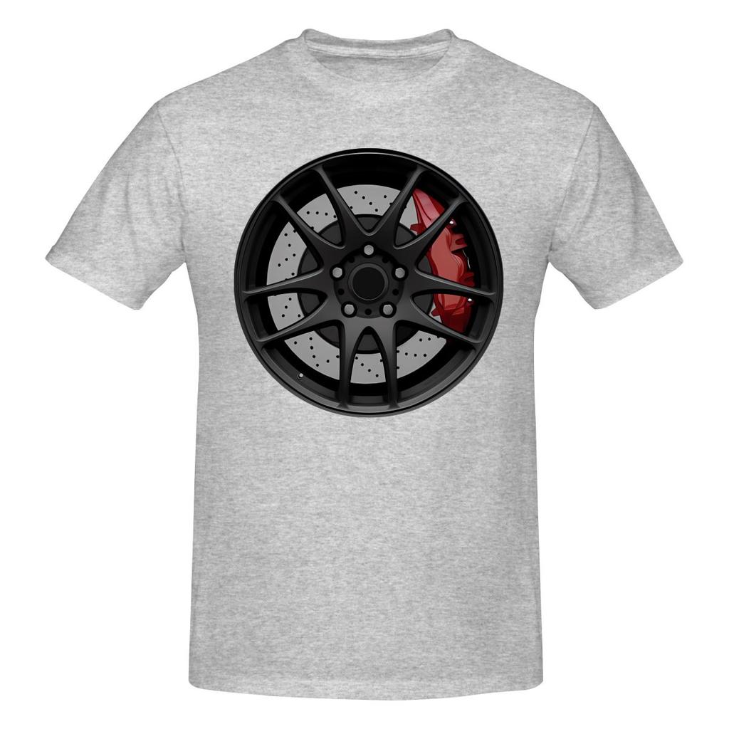 Funny Matte Black Jdm Wheel Design Unisexs Printed Tshirt Unisex T Shirtshirt