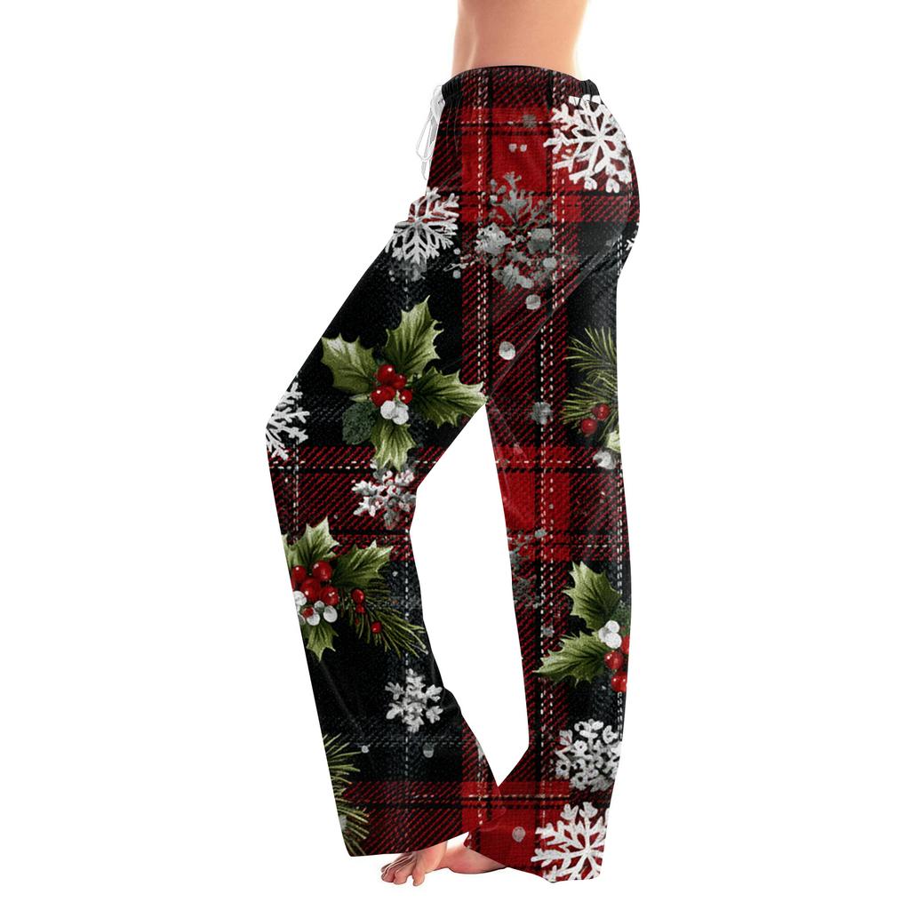 Women's Fashion Loose Casual  Printed Casual Pants