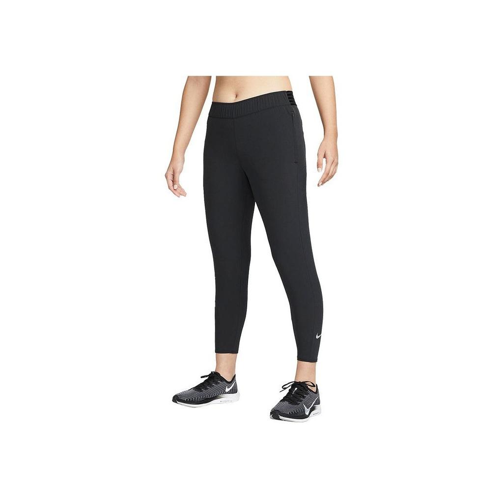 Nike Solid Color Slim Fit Sports Fitness Pants Women Bottoms Black DM1562-010