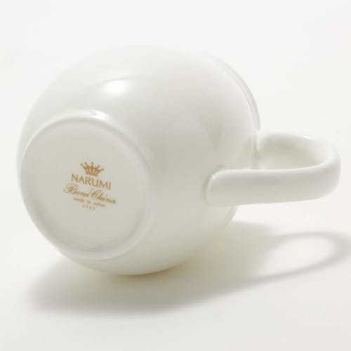 NARUMI Creamer Plus Serum White, 340cc, Microwave Safe, Made in Japan, 9795-4238