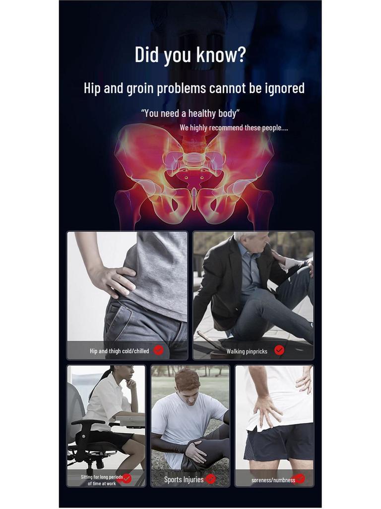 Cross-border Outdoor Sports Thigh and Groin Protector for Weightlifting and Fitness