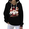 Christmas Hoodies For Women Funny Cute Printed Holiday Sweatshirt Winter Oversized Pullover Tops
