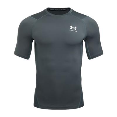 HeatGear Launch Elite Kühlserie Logo Bequemes Rundhals Kurzarm Fitnessshirt Herren Tops 1361518-012