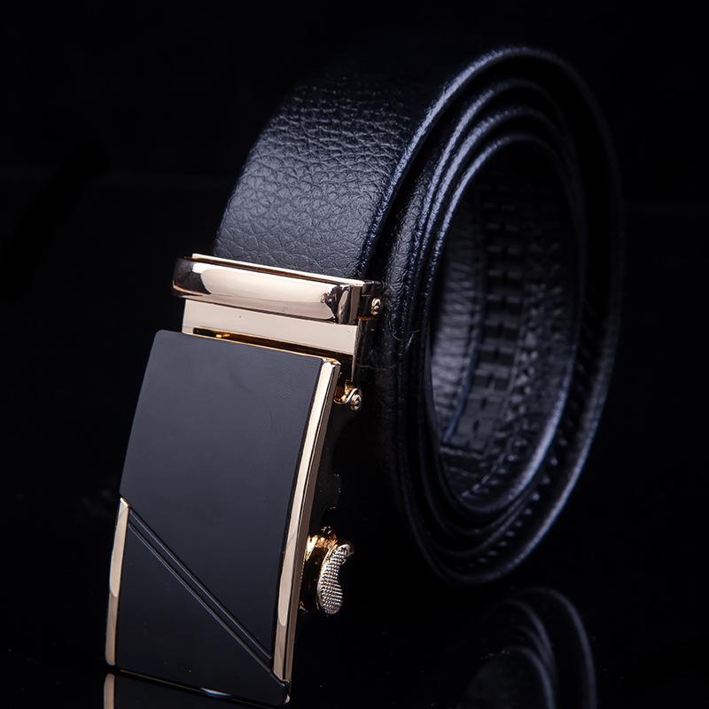 Men's Casual Automatic Buckle Belt Men's Business Belt