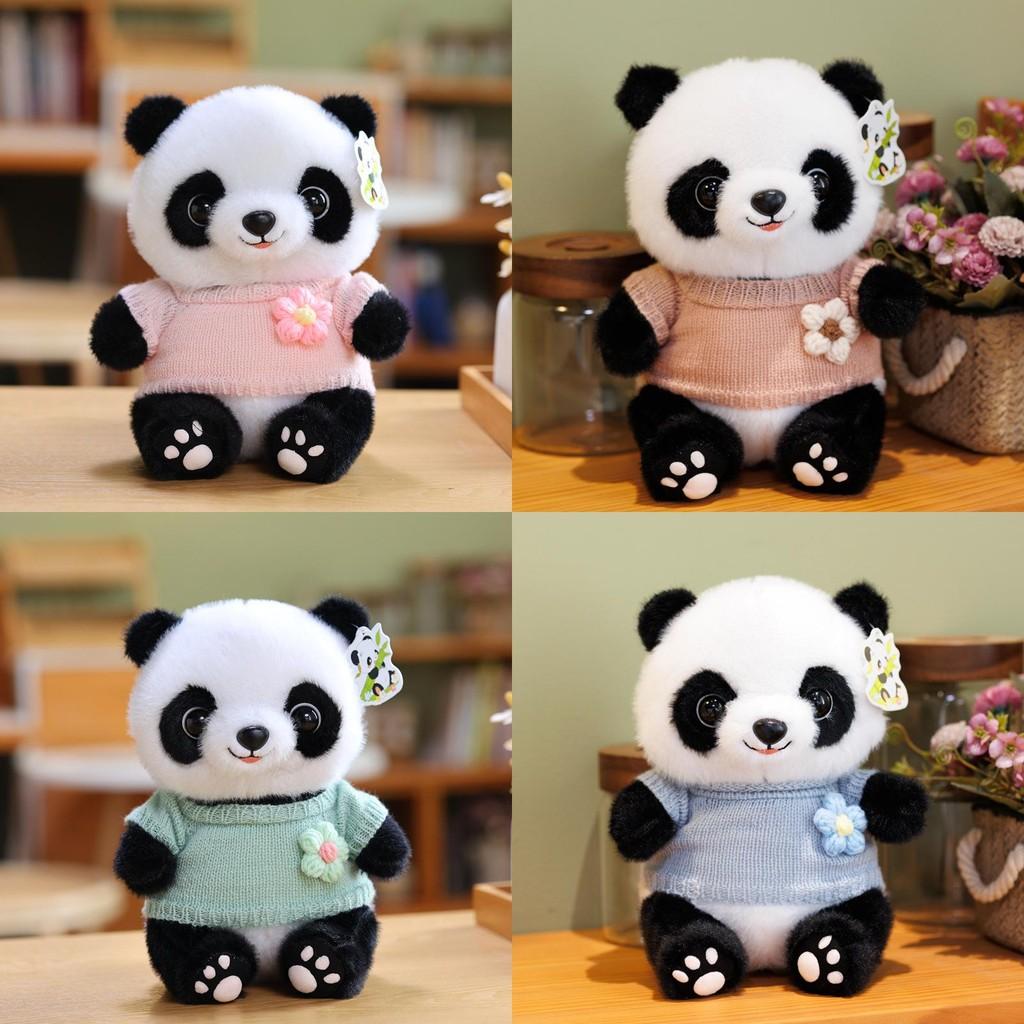 Panda Adorable Plush Toy Cute Cartoon Girls Kids Birthday Gift Couples Doll