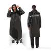 Stormproof Full-Body Raincoat and Pants Set for Motorcycle Riders