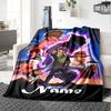 Customiz Name Personality JoJo's Bizarre Adventure Blanket Soft &Warm Sofa Office Bed Travel Lunch Break Blanket, Gift Suitable All Seasons