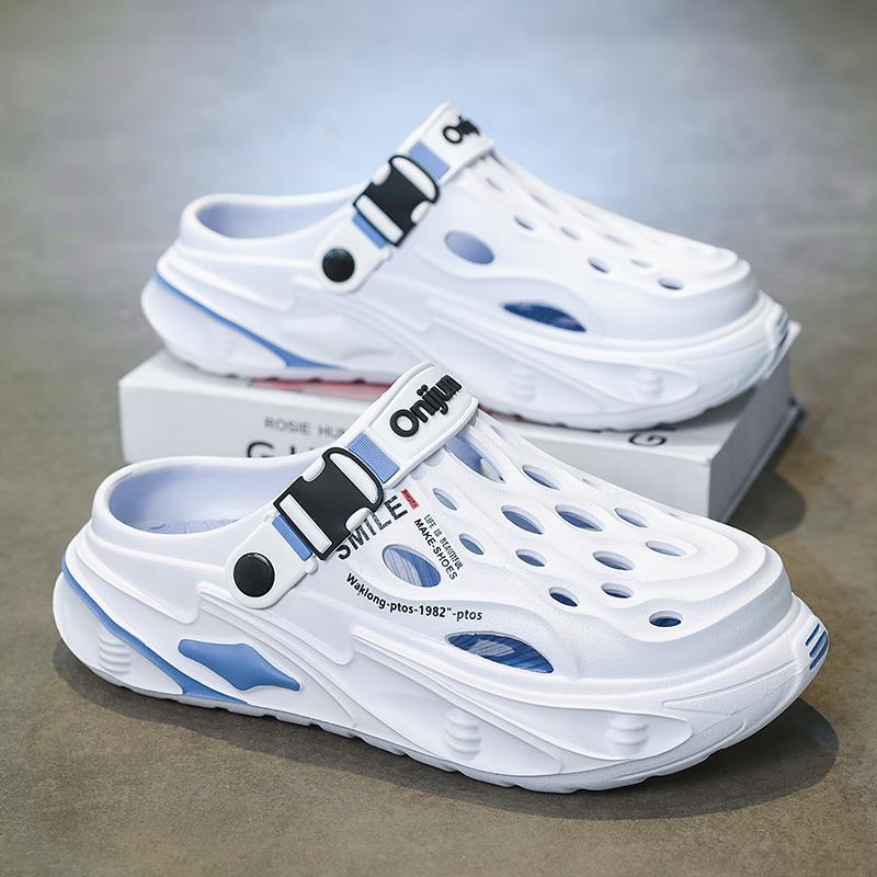 

Мужские сандалии 2025 лето новые мужские уличные наступающие на дерьмо ощущение досуг спорт универсальные пляжные обувь для лазания по воде 45