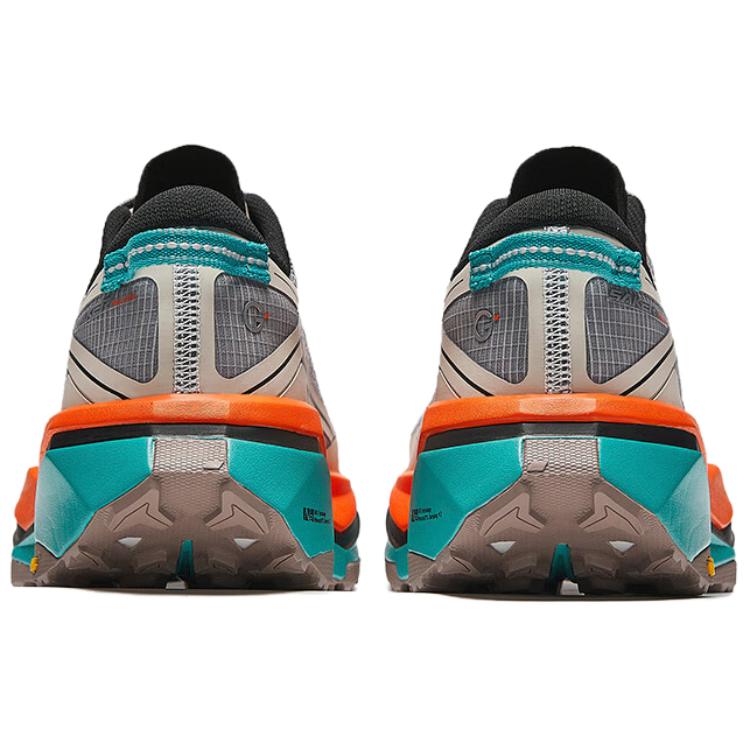 Anta Hunter 2 Fashion Versatile Shock Absorbing Non-Slip Low-Top Trail Running Shoes Men sneaker Light-Gray 112445516A-2