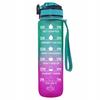 1000Ml Water Bottle Jug Sealed Bottle With Measurement Practical Gym