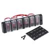 6 Gang 12V Waterproof Rocker Switch Panel Circuit Breakers for Car RV Marine Boat