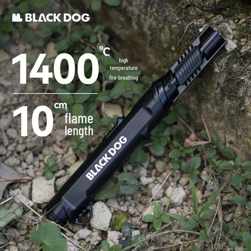 Blackdog Outdoor Rechargeable Windproof Camping Lighter with Rotating Head Tactical Torch