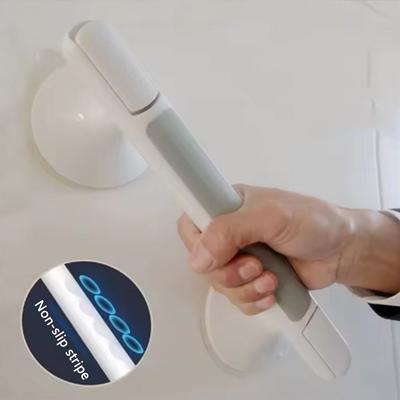 New Suction Cup Bathroom Grab Rails Non-slip No Punching Barrier-free Handrail Suction Safety Handle Elderly/Children