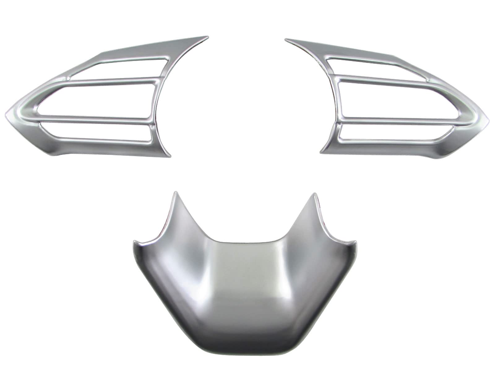 

BRIGHTZ Спица рулевого колеса Сатин для Toyota Sienta MXPL15G Накладка, Серебристый, 10/15 (INT-ETC-675) MXPC10G, MXPL10G,