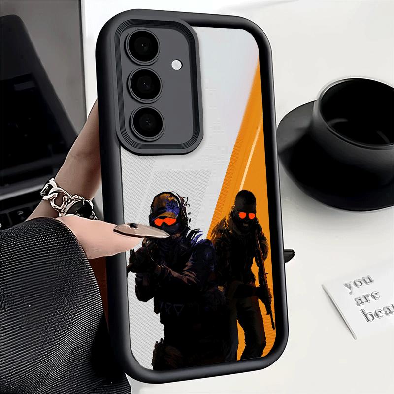 Phone Case for Samsung Galaxy A17 A16 A15 A14 A13 Counter Strike Cs Go A56 A36 A26 A55 A35 A25 A54 A34 A24 A53 A33 A23 A07 A06