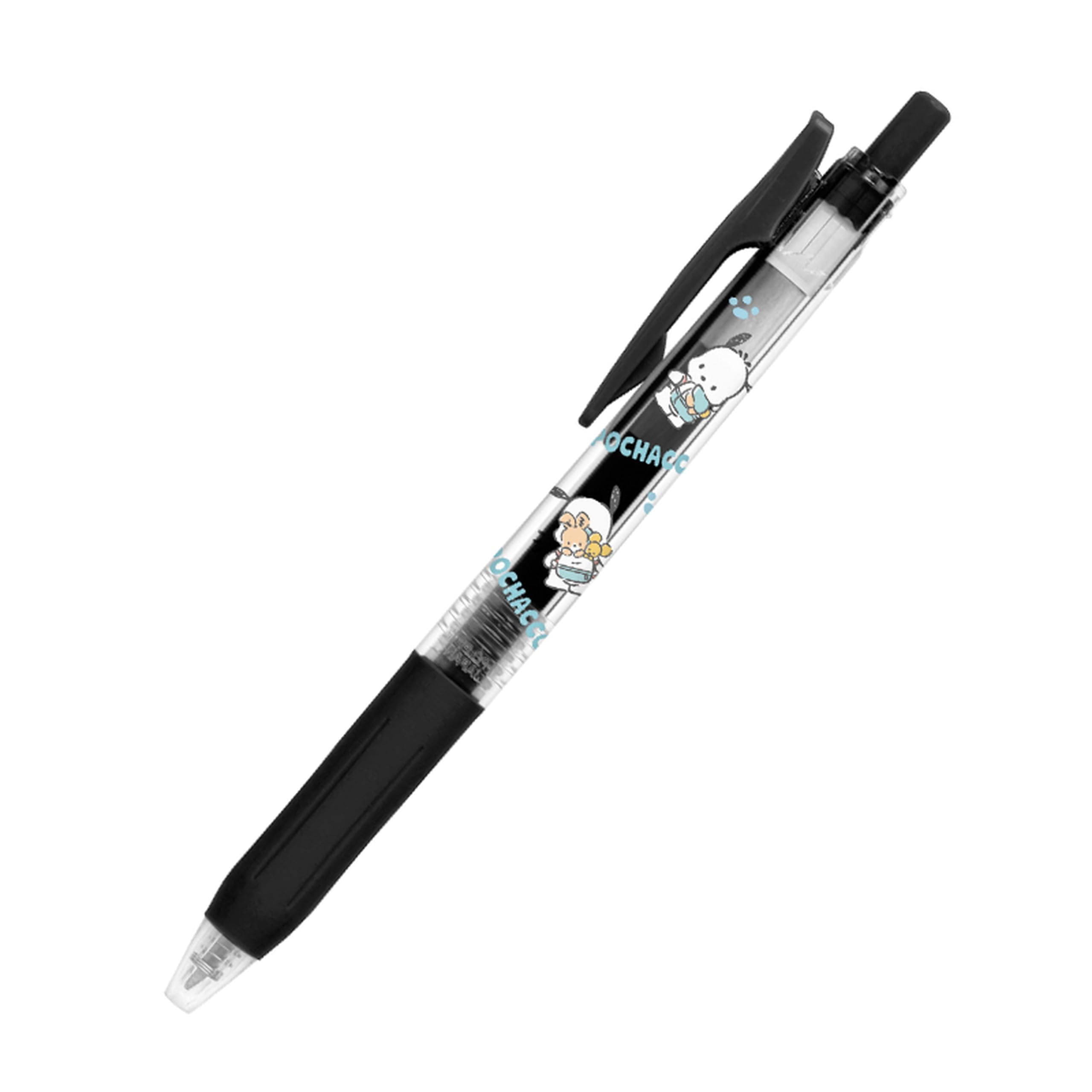 Kamio Japan Sanrio Pochacco Sarasa Gel Ink Ballpoint Pen Black 303794 0.5