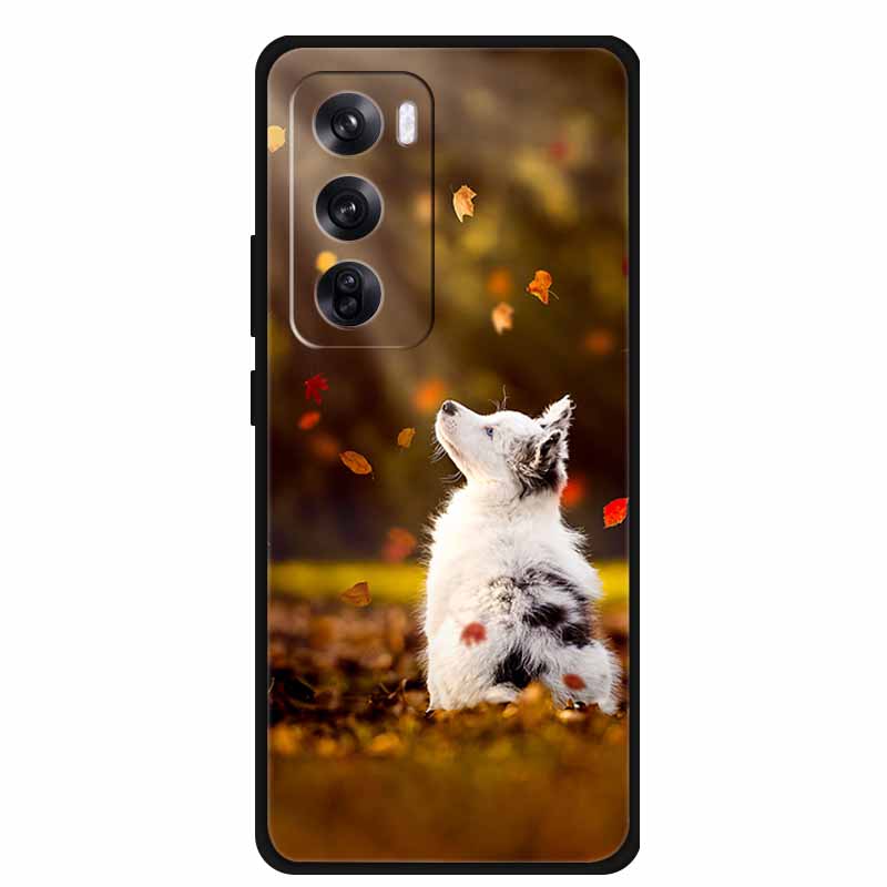 Funda For OPPO Reno 12 / Reno12 Pro Global Case Fashion Printed Soft Silicone Back Cover For Reno12 Pro Cat Phone Case Reno12 5G