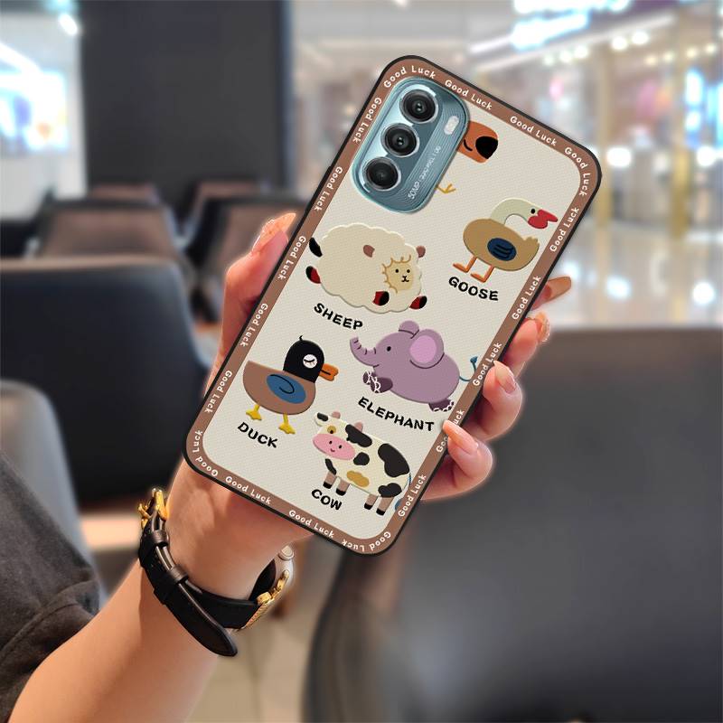 Silicone Back Cover Phone Case For MOTO G Stylus 5G 2022 Cover Cartoon Soft case Cute Shockproof Full wrap Durable TPU