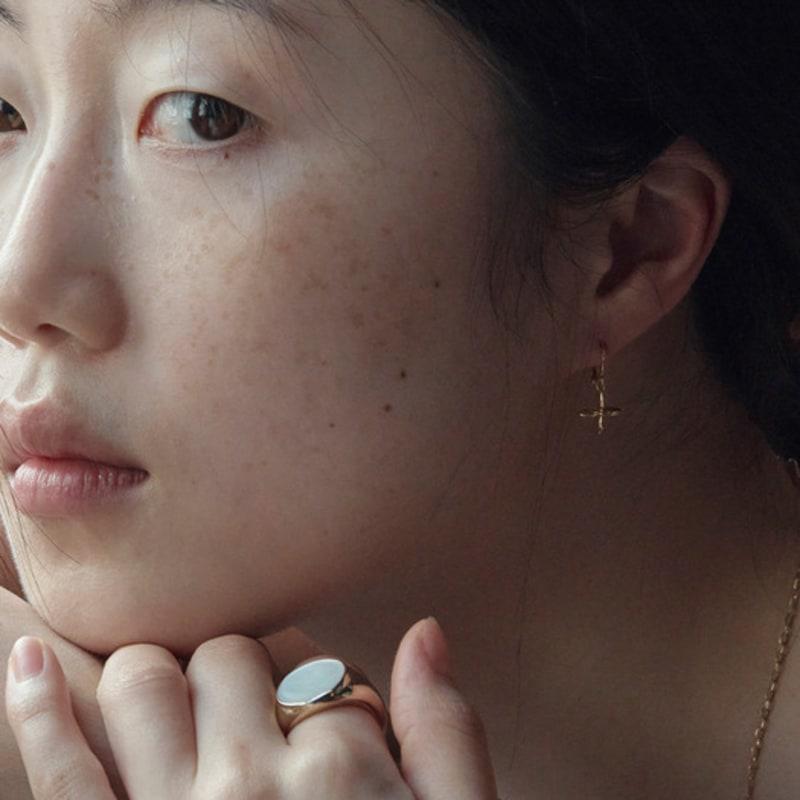 clemence jewelry Crochet Earring 01