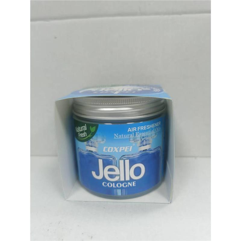 Cross Car JELLO Solid Perfume: Long-lasting Fragrance Car Air Freshener Ornament