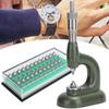 Watch Repair Tools Watchmaker Rhinestones Setting Machine Thread Pitch MicrometerDark Green