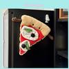 Creative Smile Mini Pizza Plush Doll Pendant For Kids And Teens
