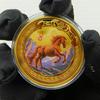 Year Of The Horse Chinese Coins Lucky Animal Horse Commemorative Coins Metal Collection 2026  Year Souvenir Gift