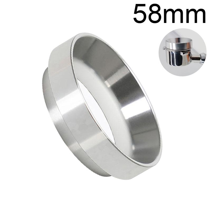 Aluminum Intelligent Dosing Ring For Bowl Coffee Powder Espresso Barista Tool For 51//53/54/58MM Profilter Coffee Tamper