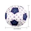 1PC Purple Floral Abstract Star Soccer Ball Size 5 Football Machine Sewn Indoor/Outdoor Universal Football A99