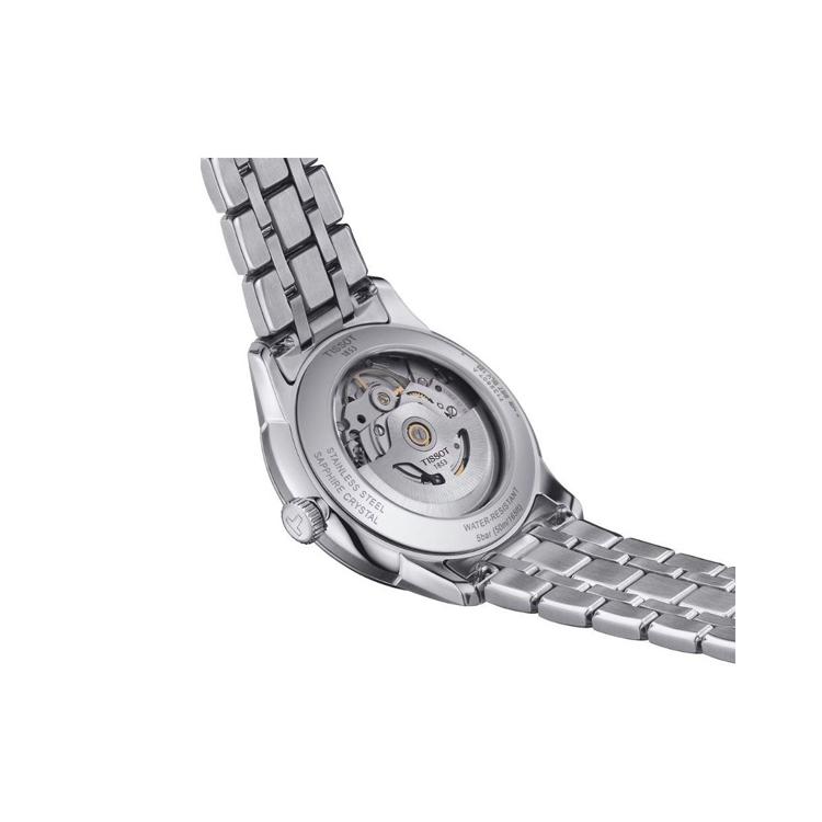 TISSOT Automatic Mechanical Movement 50 meter Water Resistance Men's Watches Watch 39mm Gray Dial T139.807.11.061.00