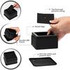Bed Risers 2 Inch - Pack of 8 - Adjustable Furniture Risers 2 and 4 inch - Anti Slip Foam and Rubber Pad - Stackable Bed Lifts