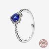 925 Sterling Silver Open Ring Style  Paved Heart Butterfly Flower Colorful Gemstone Ring For Women Daily Wear Jewelry Gift 2026