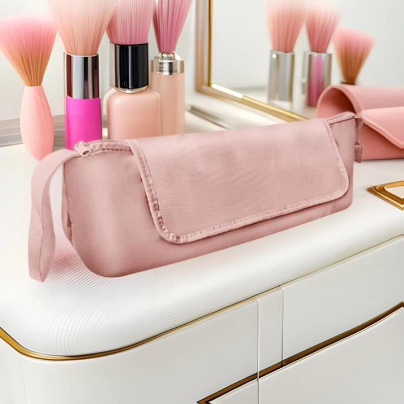 2-In-1 Hair Tools Travel Bag For Flat Irons, Straighteners, Curling Iron, And Haircare Accessories, With Interior Pockets