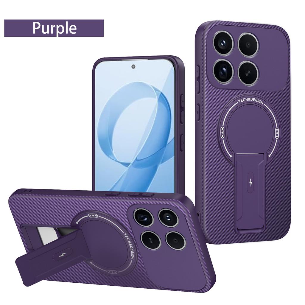 For Xiaomi Poco F8 Pro Case POCO F8 Pro Phone Case 2510DPC44G Cover POCO F8 PRO Magnetic Mounting Bracket Protect Back Cover