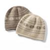 European and American New Cashmere Hat Bag Head Jacquard Ear Protection Hat Dome Warm Knitted Wool Hat