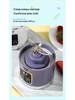 High-End Portable Rechargeable Juicer with Three-Speed LCD Display for Travel & Home Use