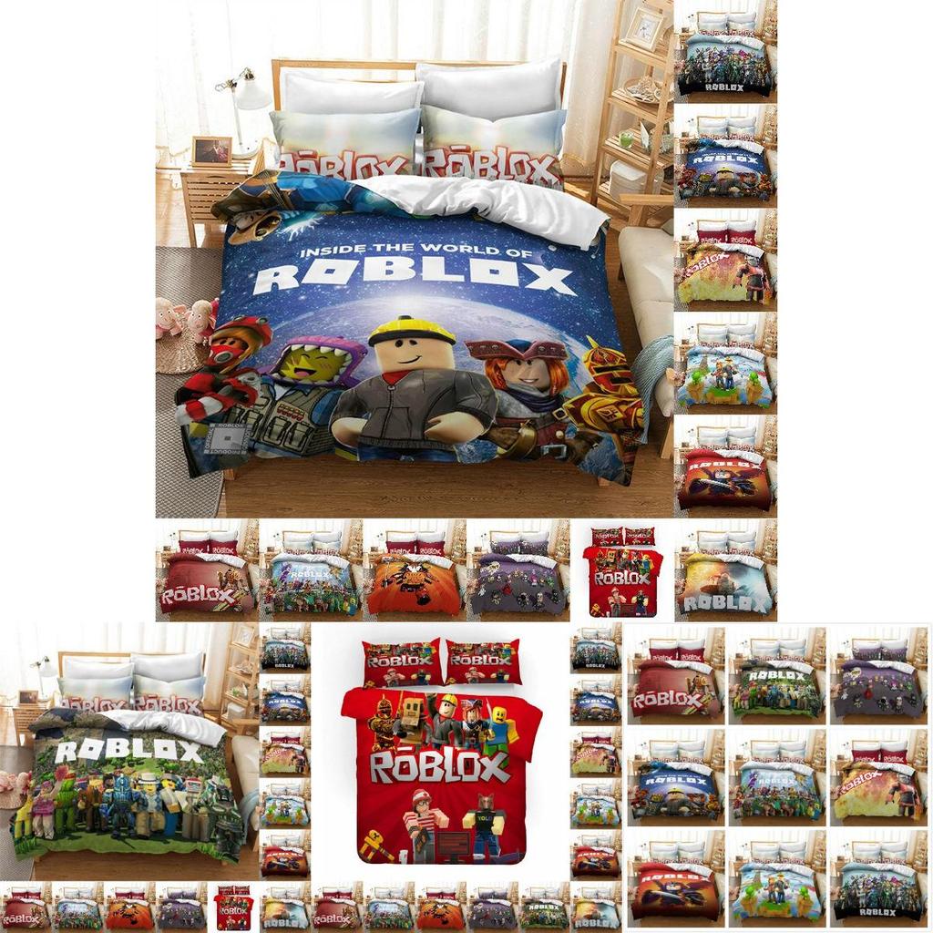 3d Cartoon Anime Down Comforter Set High Definition Digital Print 3 Piece Bedding Set Student Bedding Cover Pillowcases