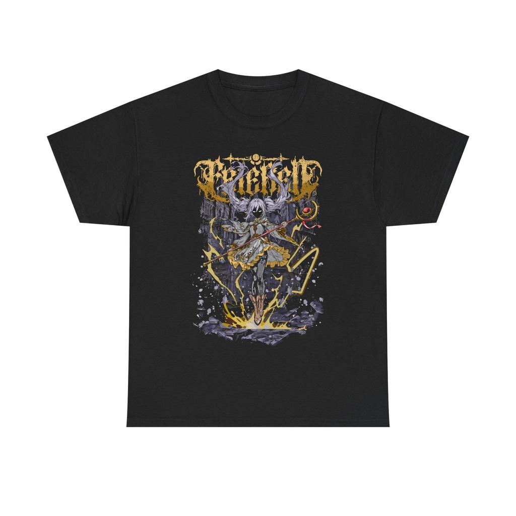 Anime Fan Art T-Shirt Frieren T-Shirt Beyond Journey's End Fern Stark Mädchen Anime Geschenke T-Shirt Anime Stil Baumwolle Kurzarm