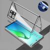 Magnetic Case for Xiaomi Redmi Note 15 14 13 Pro Pro+ 5G with Metal Frame Double Sided Tempered-Glass Full Lens Protection Cover Phone Bumpers
