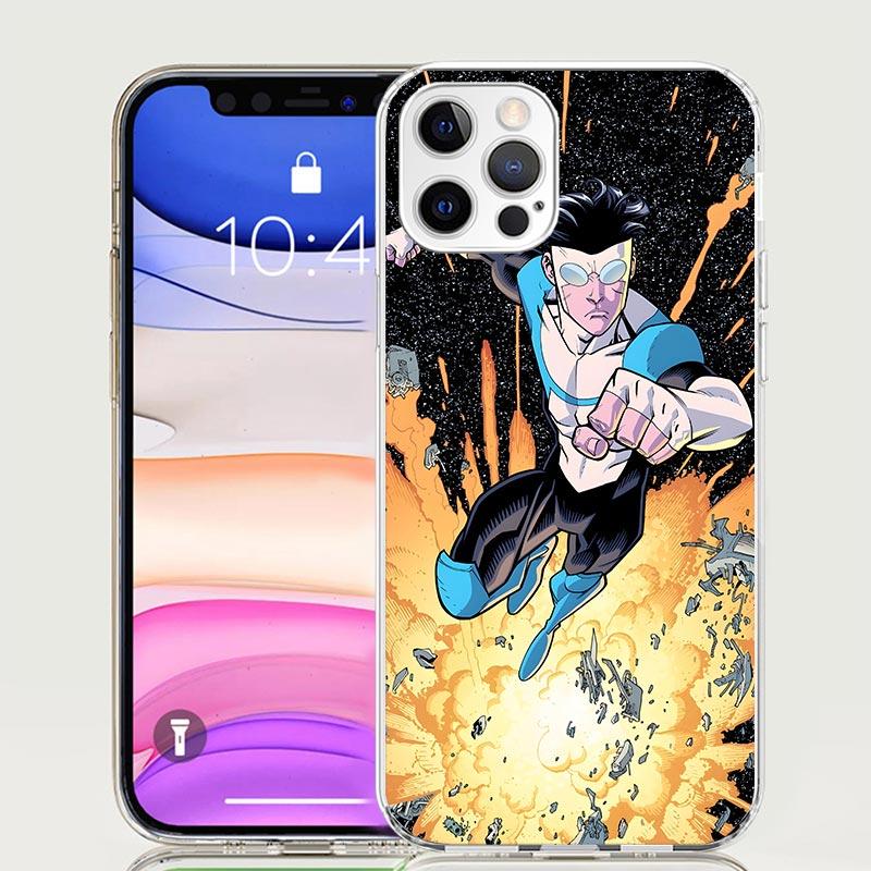 Funda Genial I-Invincible Para iPhone 17 Air 16 15 Plus 11 14 Pro Max 13 Mini 12 7 8 + SE Arte de Patrón Cubierta Personalizada 17 Air