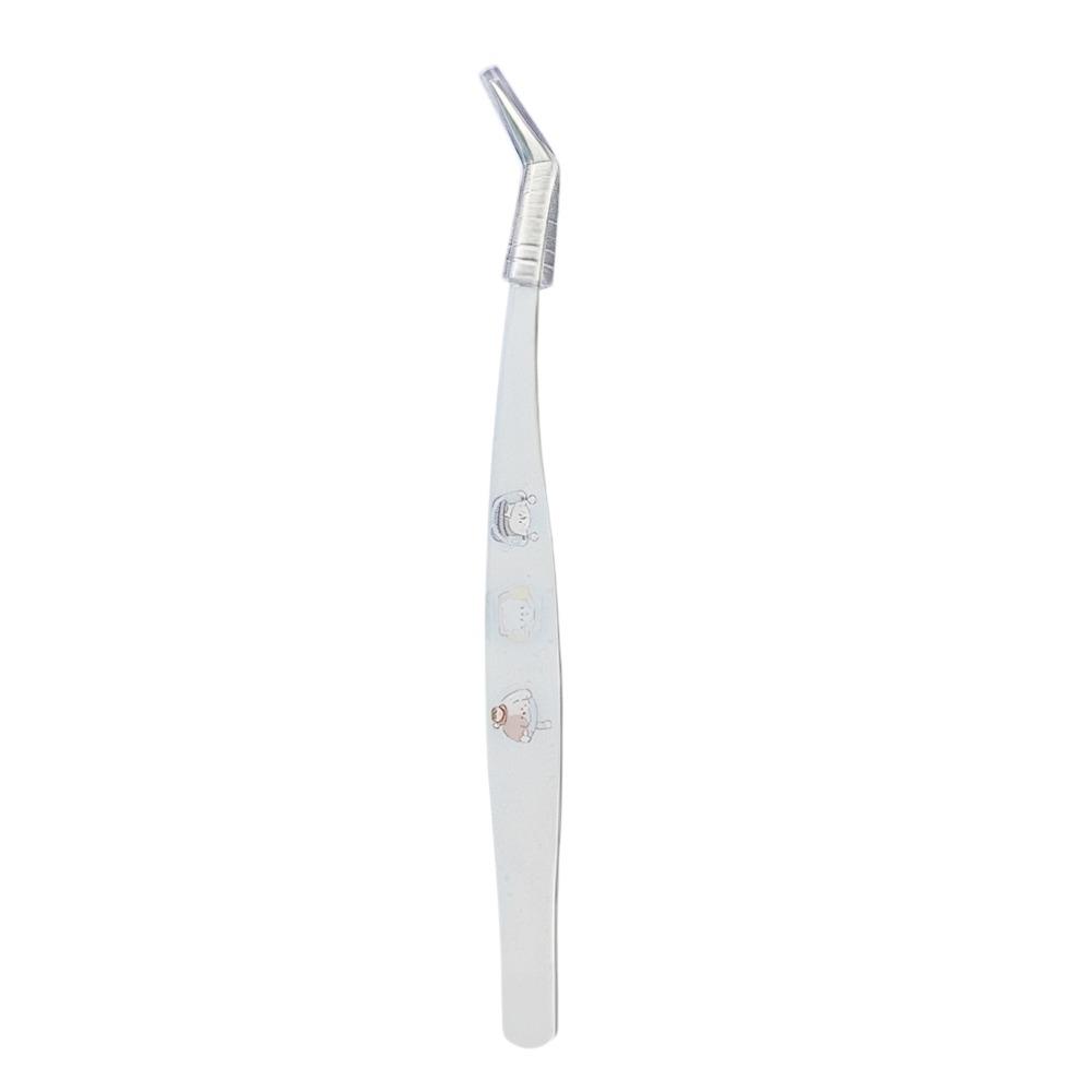 High Precision False Eyelash Tweezers Anti-static Eyelash Curler  Beauty Makeup Tools Style 1