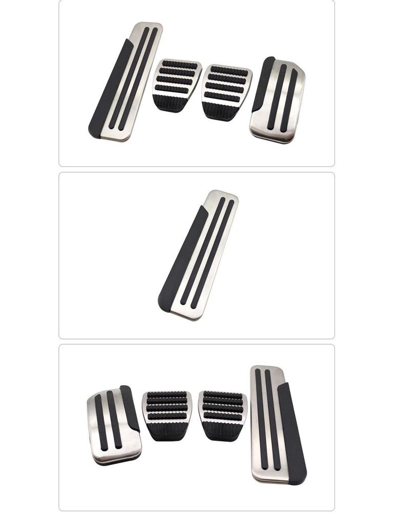 Non-Slip Decorative Pedals for Nissan Sunny/Sylphy: Throttle, Brake & Rest