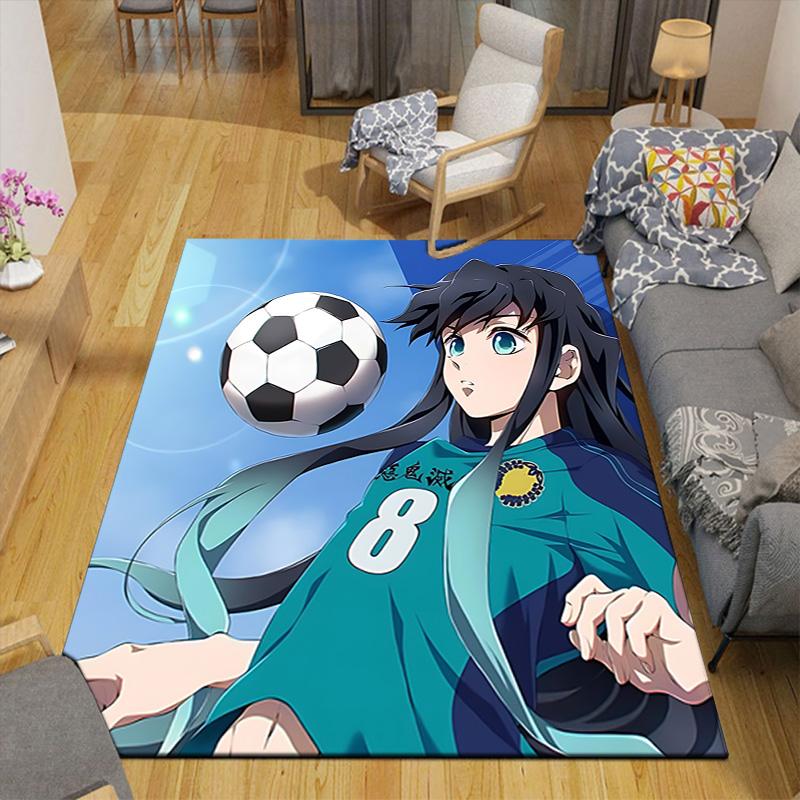 1pc Soccer Dream Journey Rug, Office Carpet Indoor Outdoor Entrance Doormat, Non-Slip Soft And Comfortable, Living Room. Q71402
