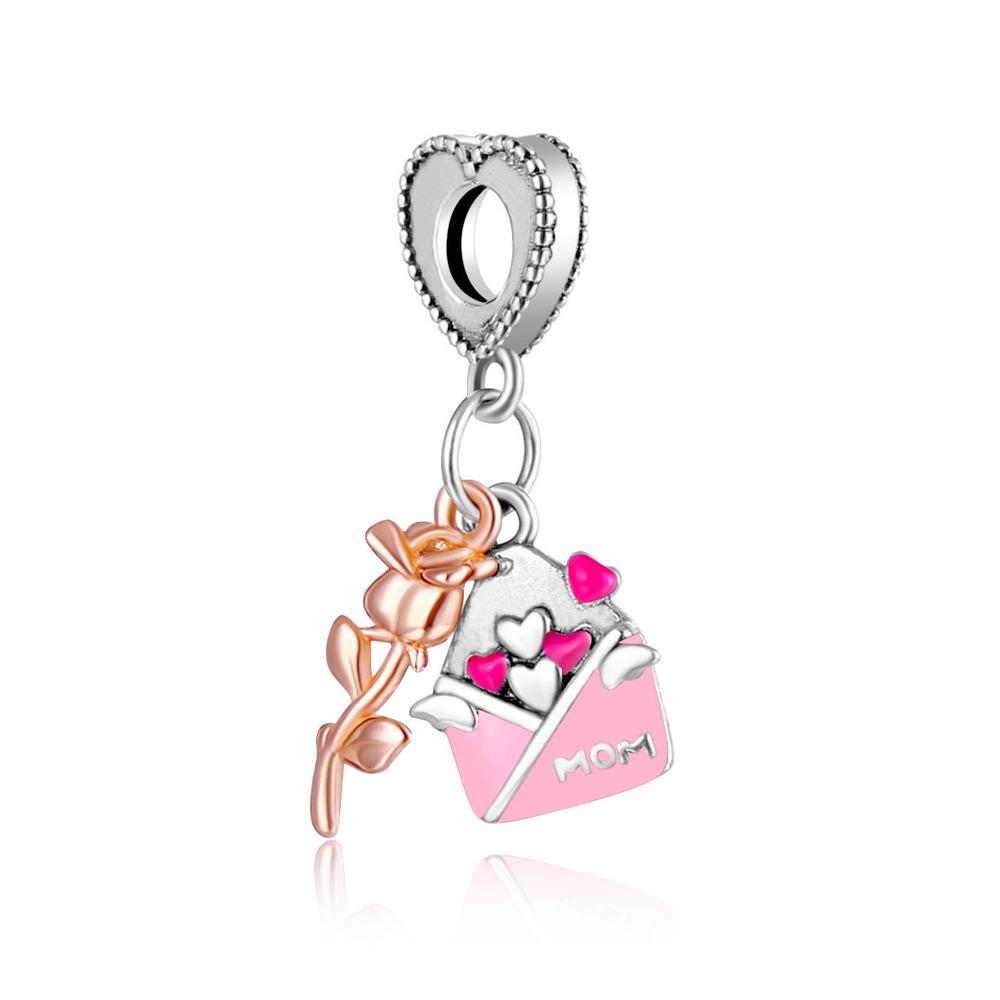 Bransoletka z koralików Sowa i Kwiat z zawieszką DIY na Graduation i Podróż