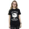 Disney Womens/Ladies Nightmare Before Christmas Nightmare Cotton Boyfriend T-Shirt