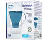 Set - Aqualogis Harmony 2.6 Blue filter jug + Filter cartridge for filter jug - Aqualogis Pure+ 3 pcs.